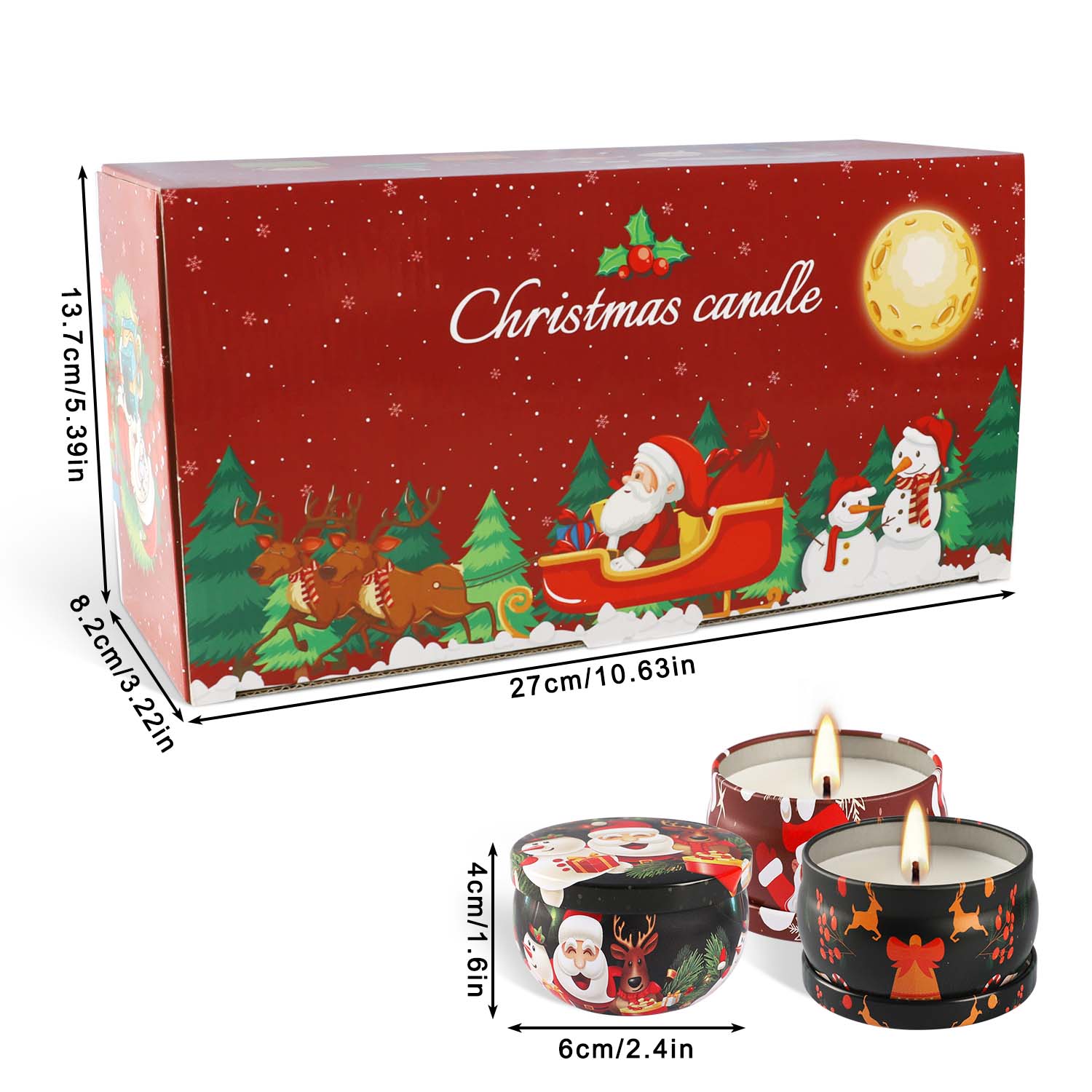 Conjunto de Velas Aromáticas d - Home Fragrance Gift avaliação e preço